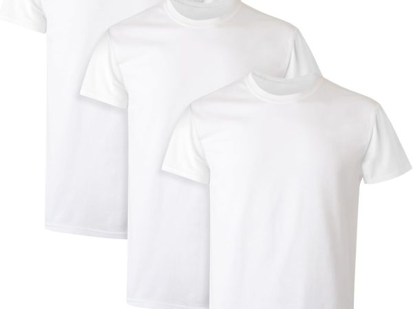 Men's 3 Pack Crew Neck T Shirt