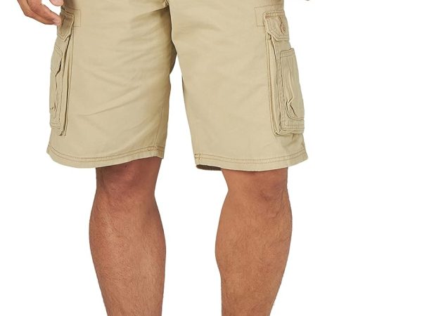 Belted Dungaree Cargo Shorts
