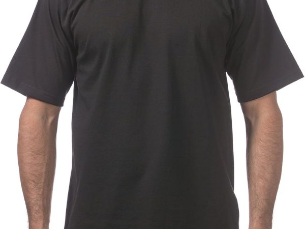 Men's Heavyweight Cotton Short Sleeve Crew Neck T Shirt