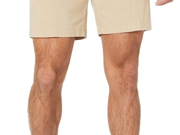 Slim Fit 7 Inch Lightweight Stretch Oxford Shorts