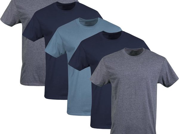 Men's Crew T Shirts, Multipack