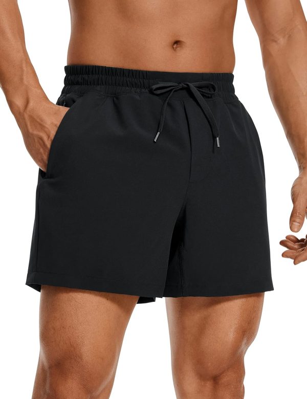 5 Inch Linerless Lightweight Quick Dry Workout Shorts